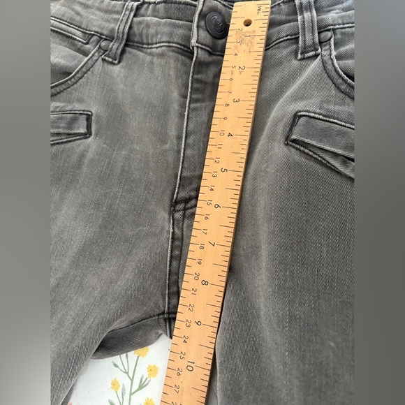 Pierre Balmain grey washed slim biker jeans size 26 fits 30 - Picture 8 of 12